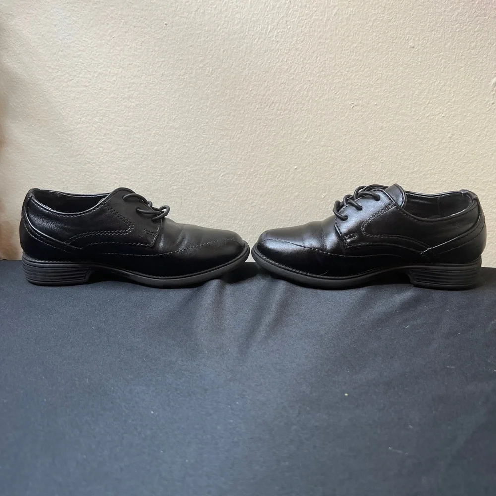 Cat& Jack Black Dress Shoes Toddler Boys 8 Casual Office School